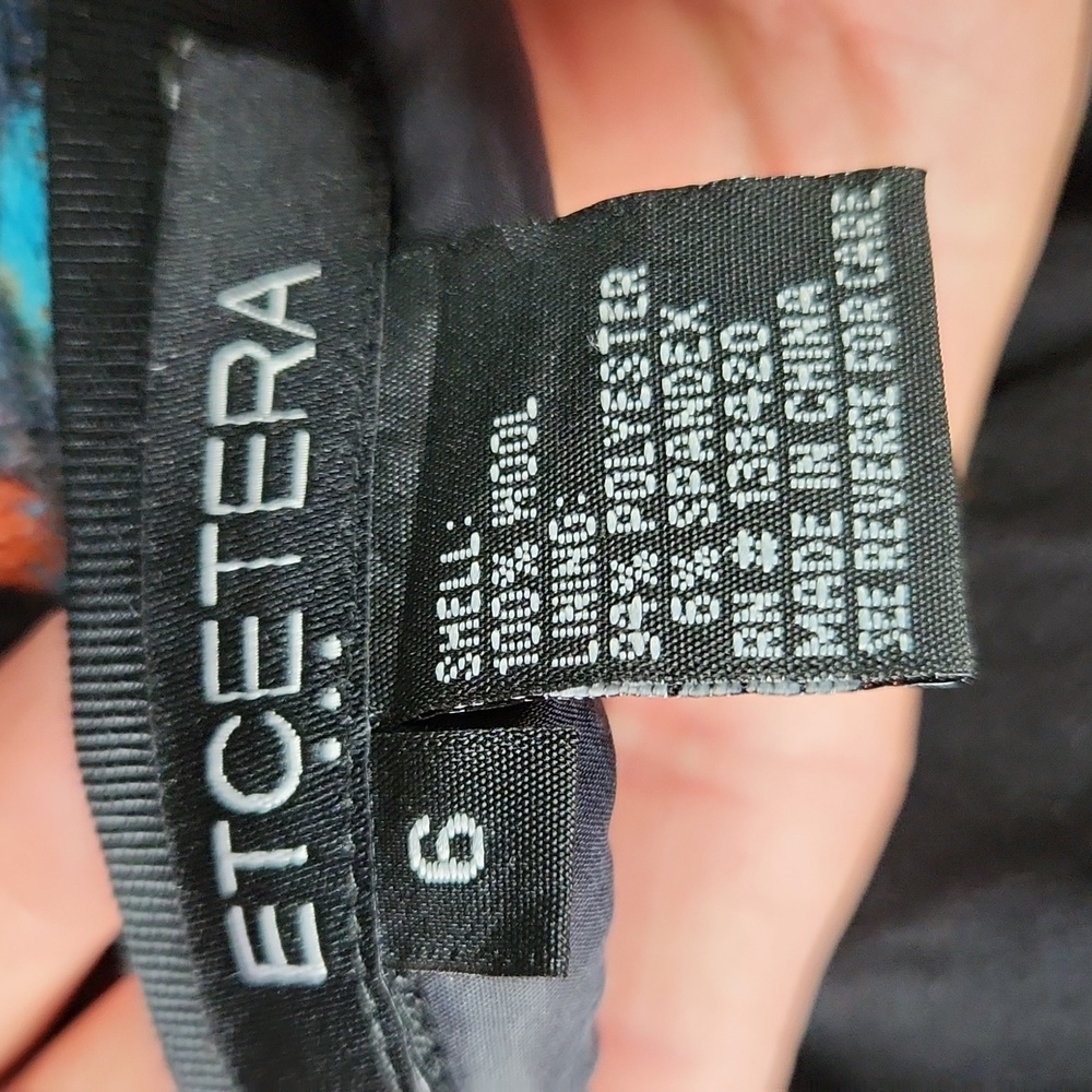 Etcetera Wool Multi-Colored Skirt - image 6